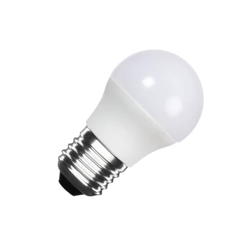 Lampe LED 5W E27 pour 12/24V, 400 lumens, modèle G45 avec 16 couleurs RVB