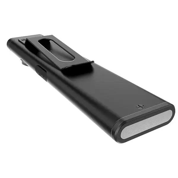 Lampe LED EDC E5, 470 lumens, (batterie incluse), noire Style industriel