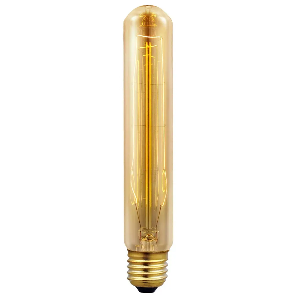 LAMPE LED MATEL EDISON E27 TUBULAIRE GRAND VIEUX 40W