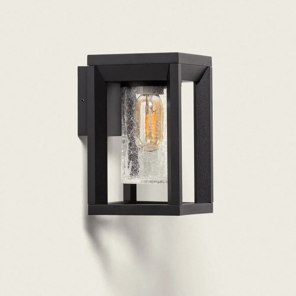 Lampe murale extérieure Trenol avec éclairage LED. Style industriel