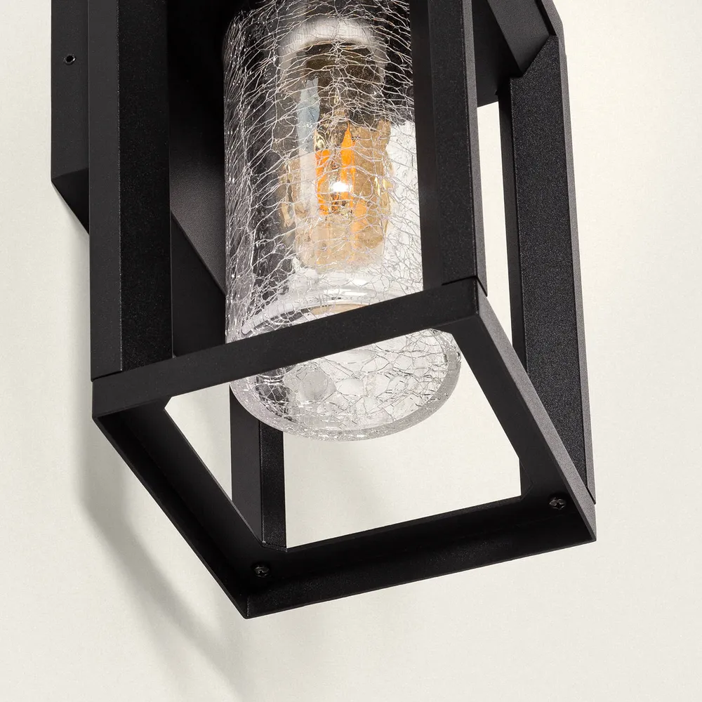 Lampe murale extérieure Trenol avec éclairage LED. Style industriel