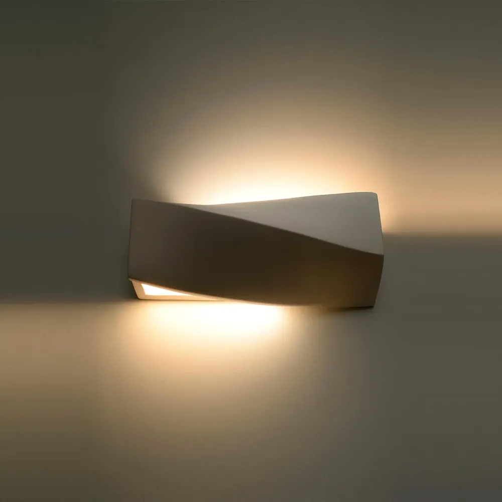 Lampe murale Réduit Sigma de SOLLUX équipée d’éclairage LED.