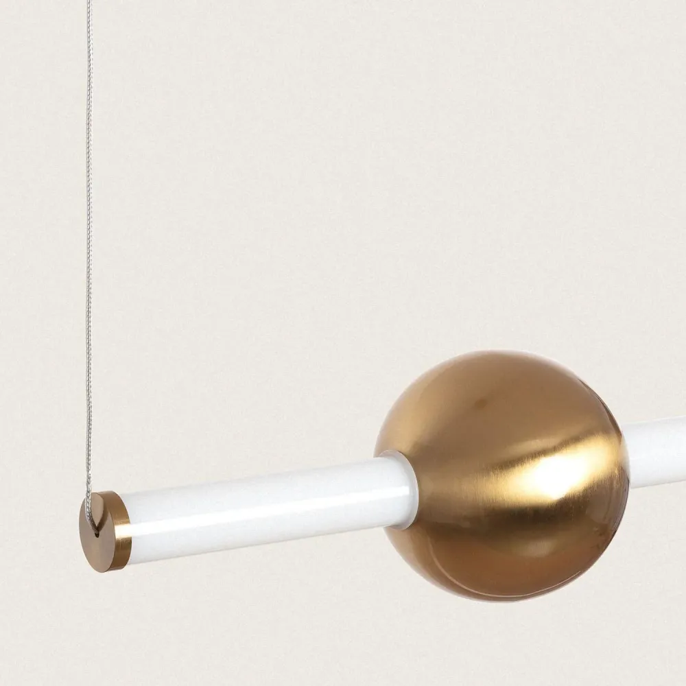Lampe pendante Nolson en métal avec éclairage LED de 14 watts pour chambre d'enfant