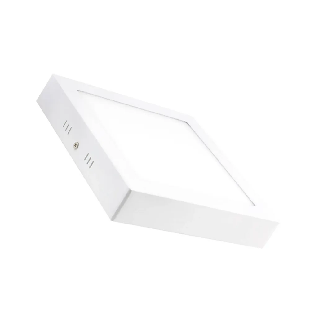 Lampe de plafond carrée à LED 18W dimensions 225x225 mm