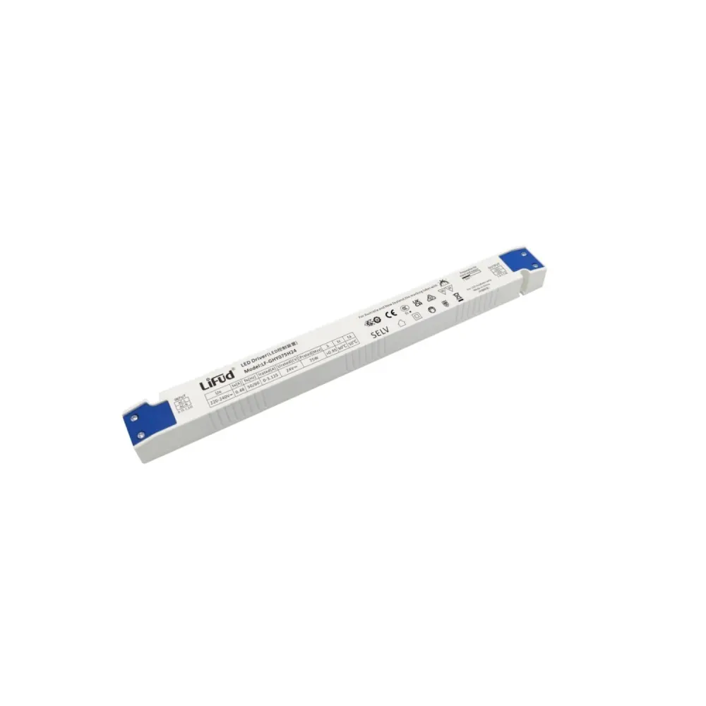 Lampe à sel Alimentation électrique LIFUD 24V DC 75-240W GHYXXX pour éclairage mobilier LED