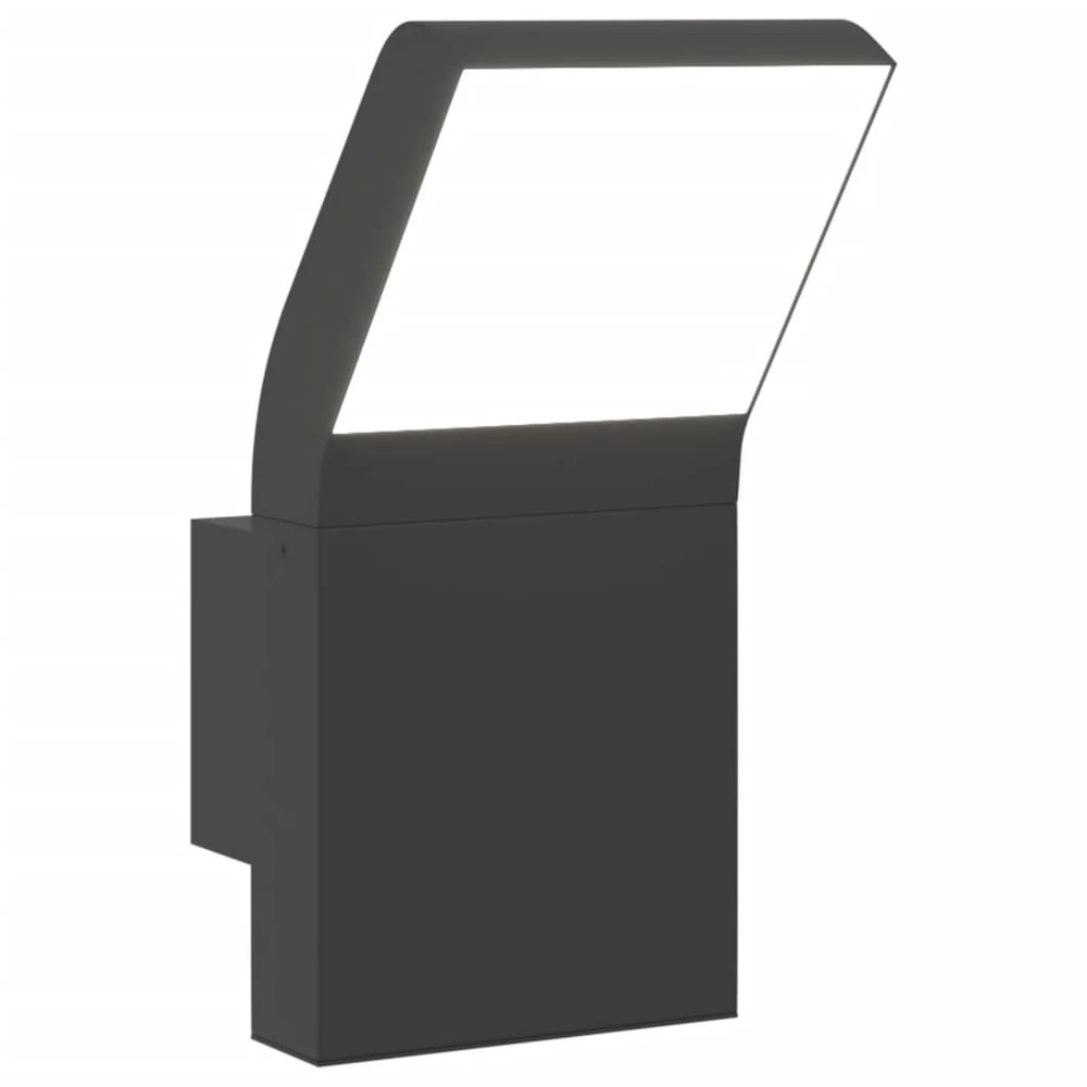 Lampe à sel Applique murale led d'extérieur aluminium moulé sous pression