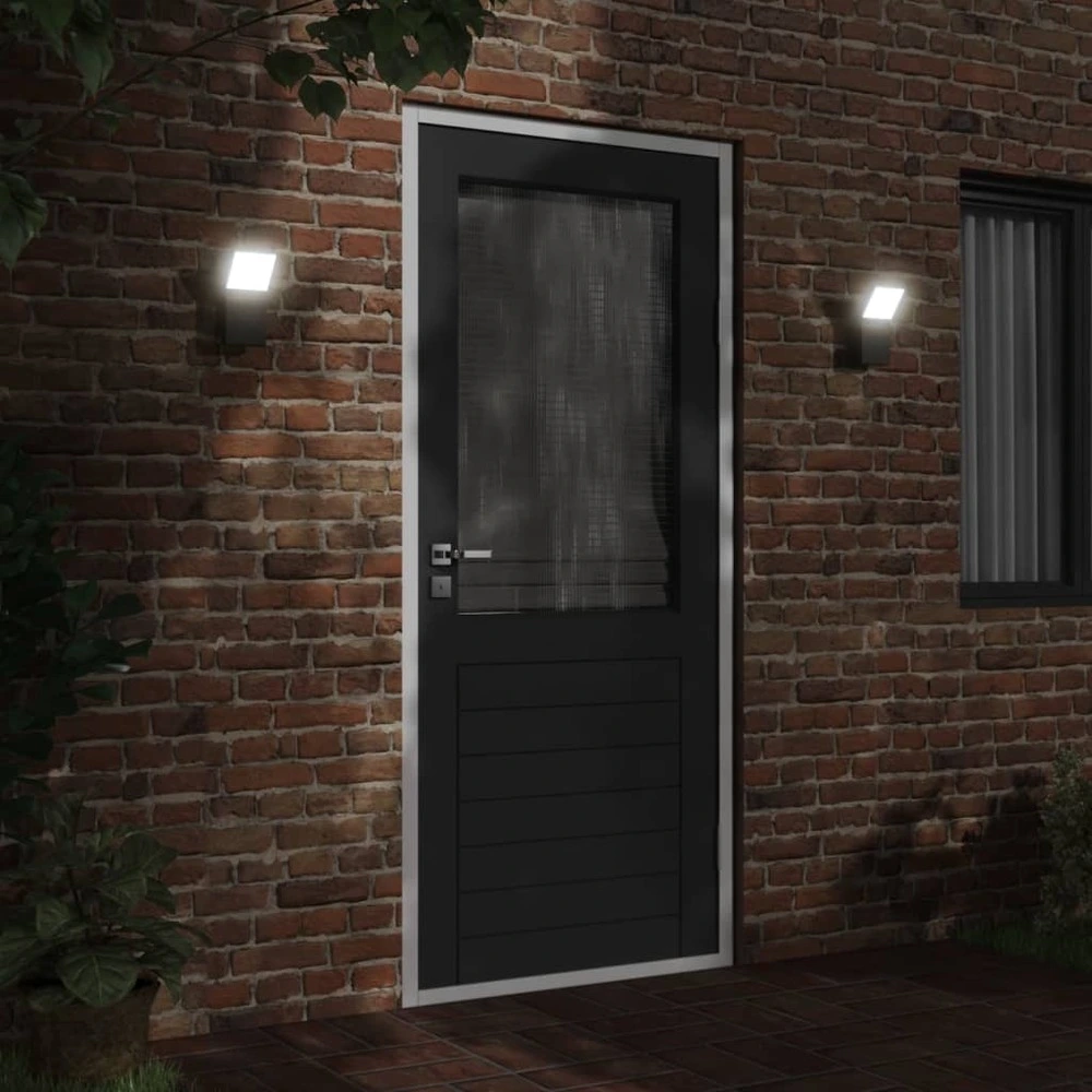 Lampe à sel Applique murale led d'extérieur aluminium moulé sous pression