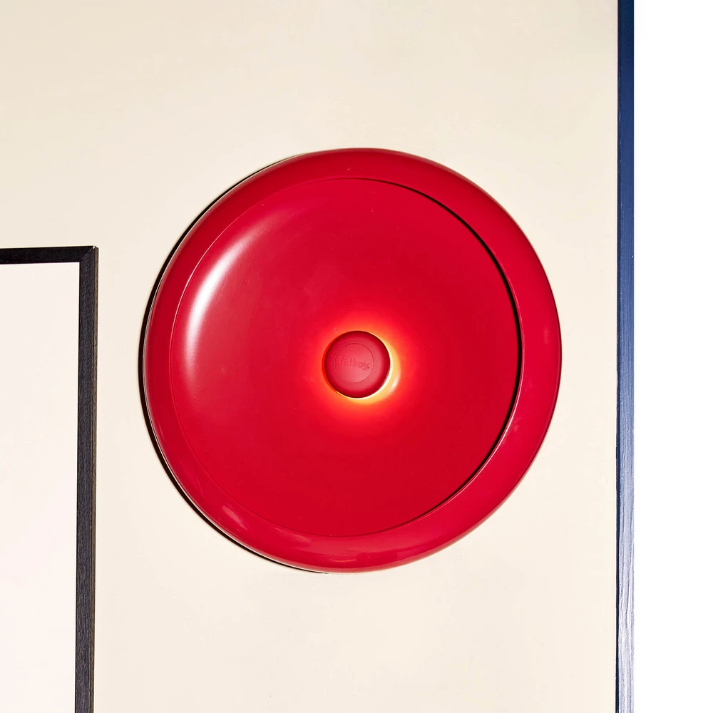 Lampe à sel Fatboy Oloha Large applique murale LED à autonomie renouvelable lobby red