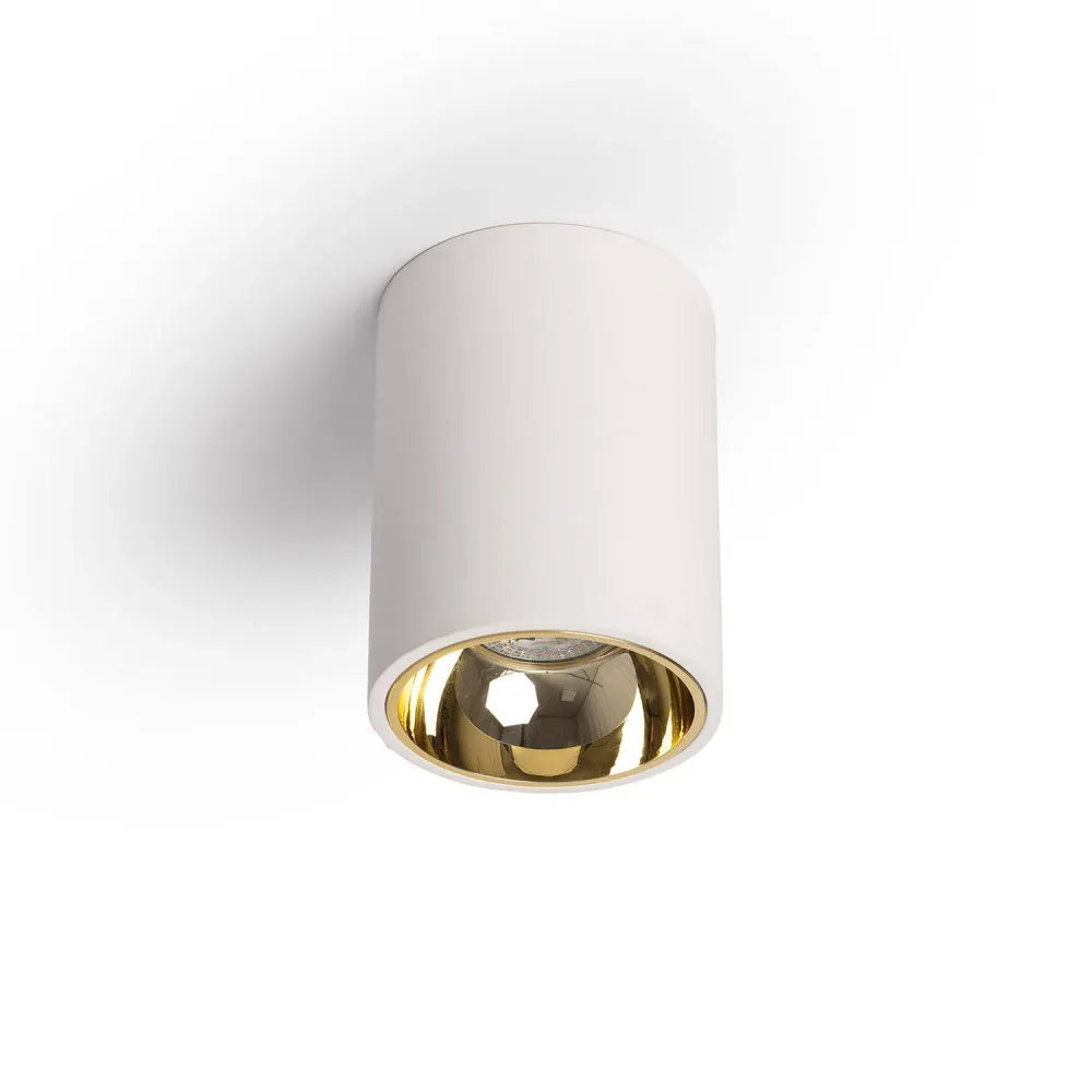 Lampe à sel Luminaire de plafond en plâtre avec éclairage LED Gulloc