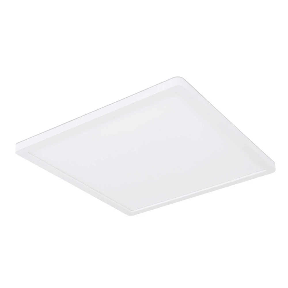 Lampe à sel Plafonnier LED Sapana, angulaire, dimmable, blanc