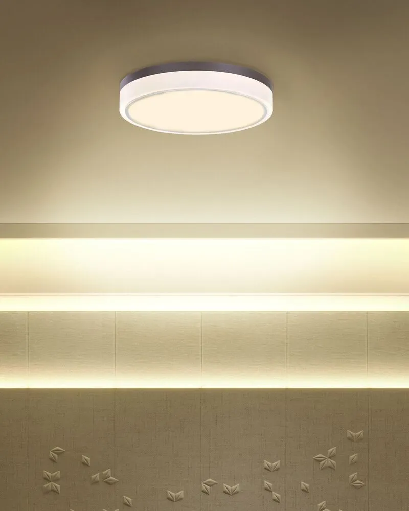 Lampe à sel Plafonnier en métal LED ⌀ 40 cm blanc SAKAE