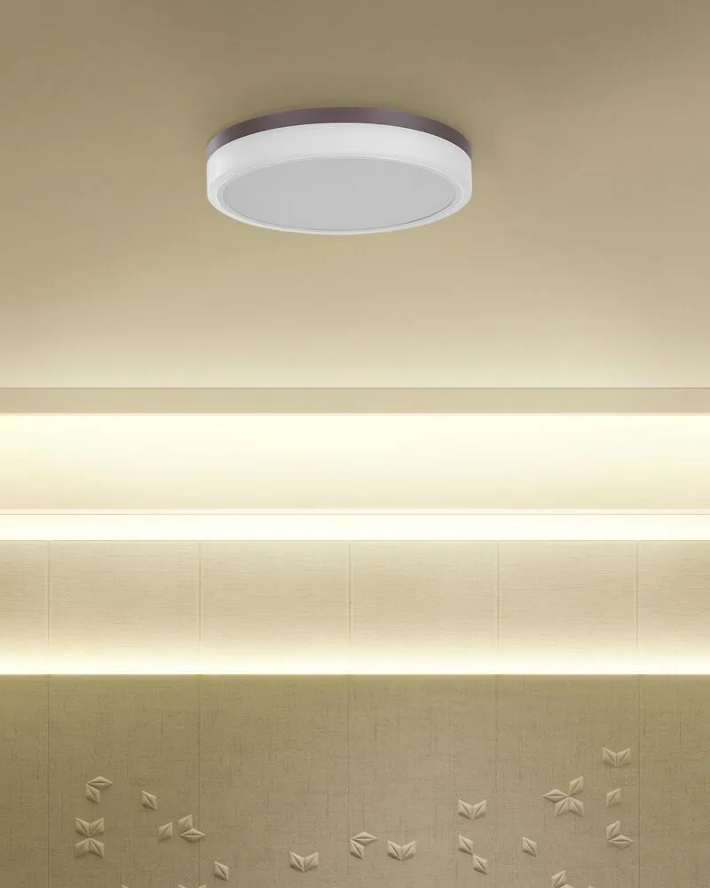 Lampe à sel Plafonnier en métal LED ⌀ 40 cm blanc SAKAE