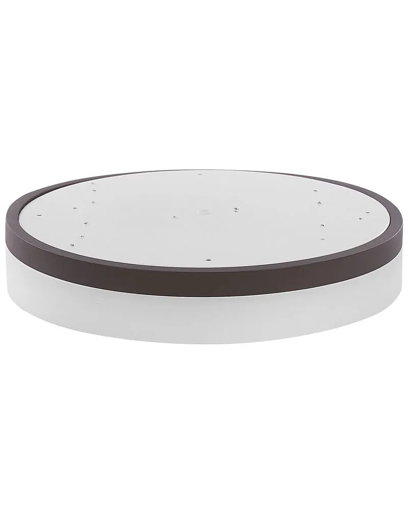 Lampe à sel Plafonnier en métal LED ⌀ 40 cm blanc SAKAE