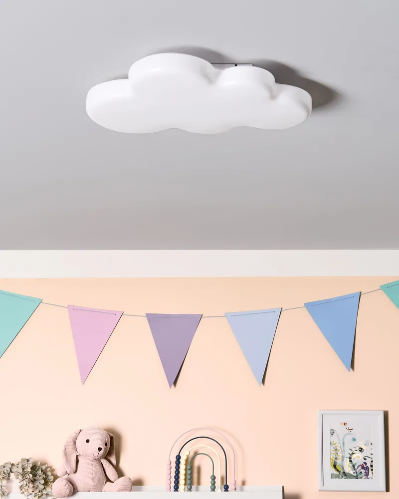 LED Ceiling Lamp Blanc pur HUMLA