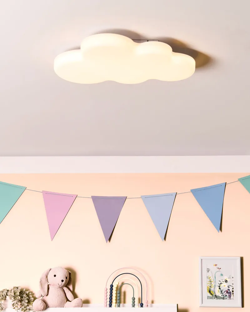 LED Ceiling Lamp Blanc pur HUMLA