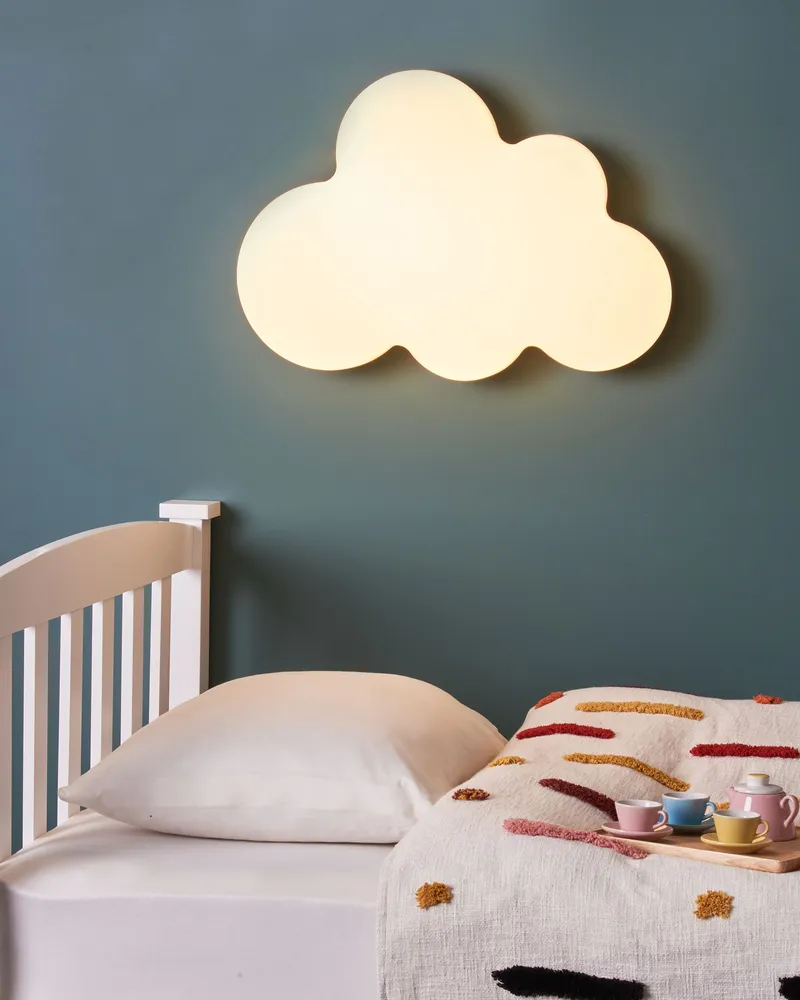 LED Ceiling Lamp Blanc pur HUMLA