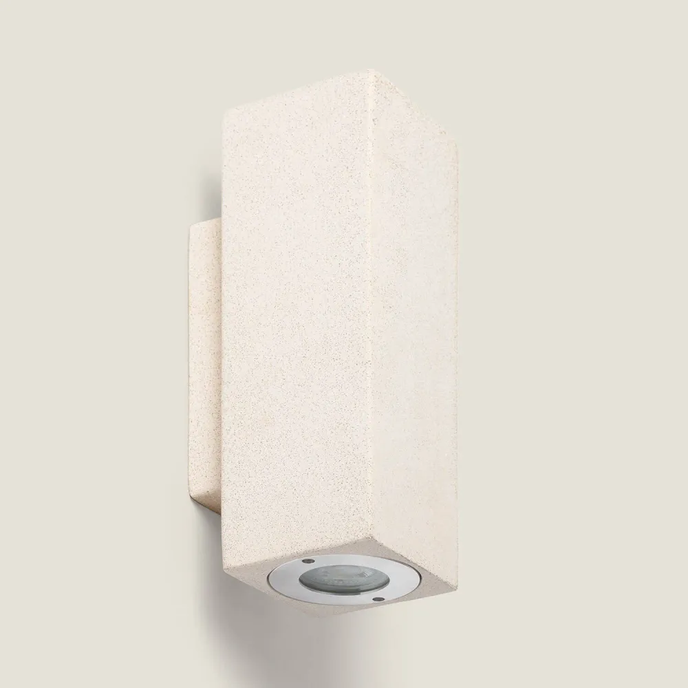 Luminaire Créatif Design Luminaire extérieur mural en ciment avec éclairage LED deux fois face Banjar Square