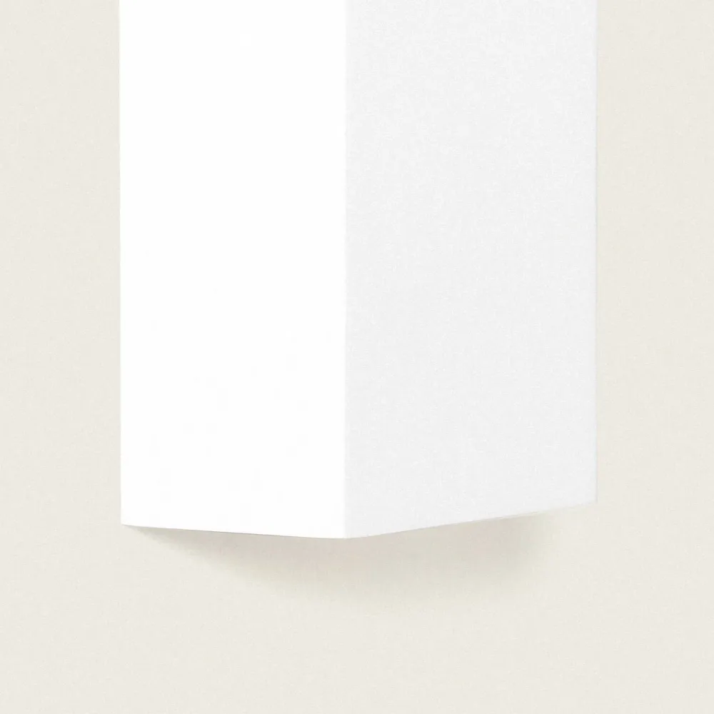 Luminaire Créatif Design Luminaire mural carré en plâtre avec éclairage LED