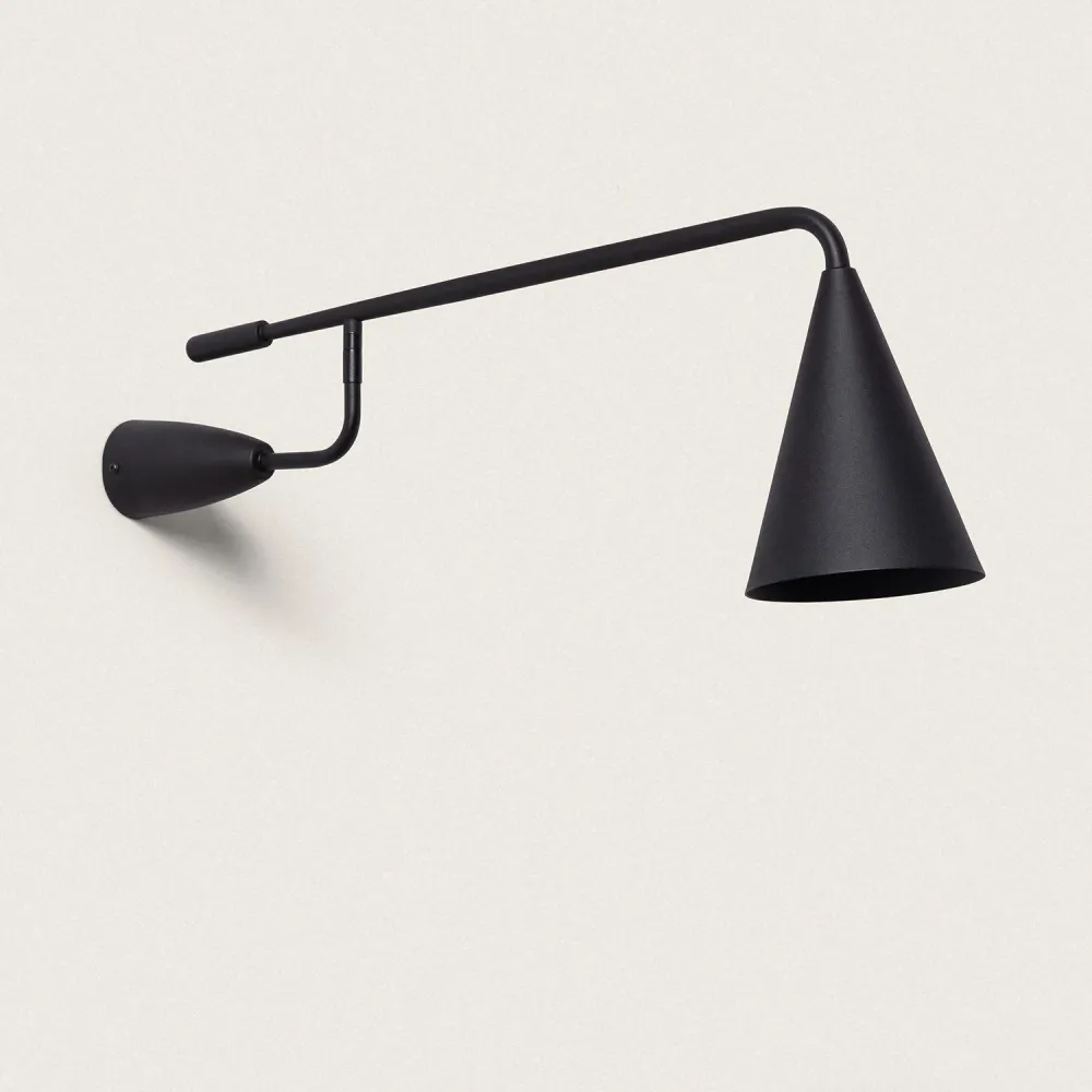 Luminaire à effet Lampe LED murale avec bras articulé en aluminium, puissance 8W Elise
