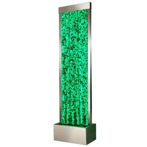 Luminaire à effet Mur de bulles d'eau - LEDs à couleurs changeantes- H. 150 cm - BLENNIE