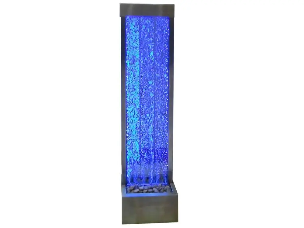 Luminaire à effet Mur de bulles d'eau - LEDs à couleurs changeantes- H. 150 cm - BLENNIE