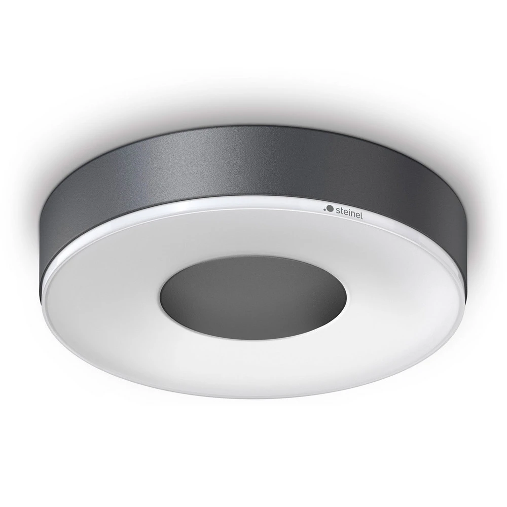 Luminaire à effet STEINEL Plafonnier LED RS 200 C, anthracite