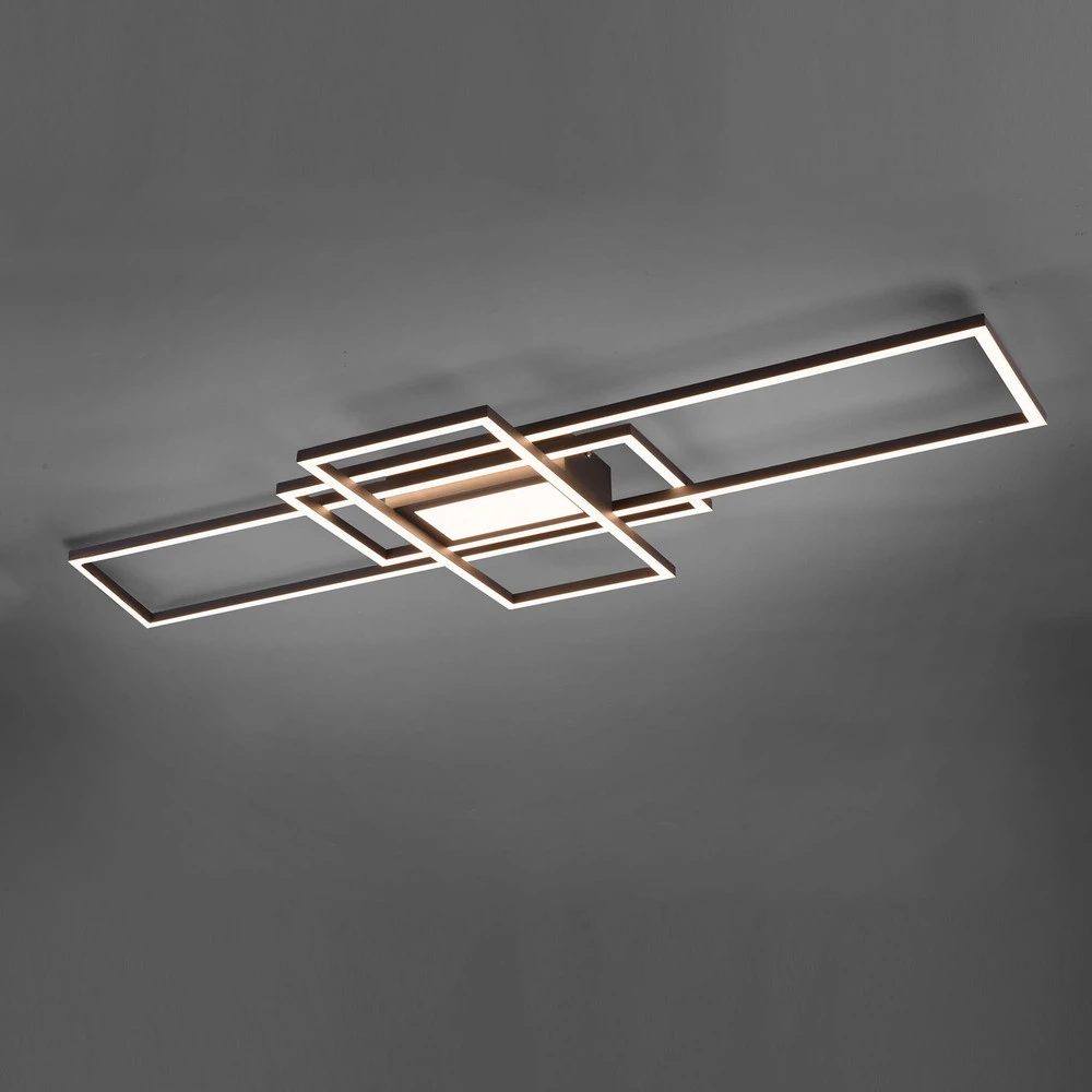 Luminaire en forme Plafonnier LED Irvine 3.000-6.500 K, anthracite