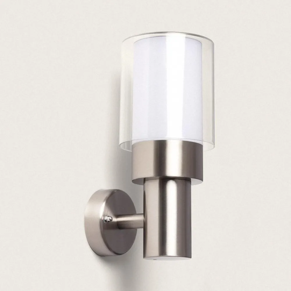Luminaire mural extérieur en inox avec éclairage par LED Martin pour chambre d'enfant