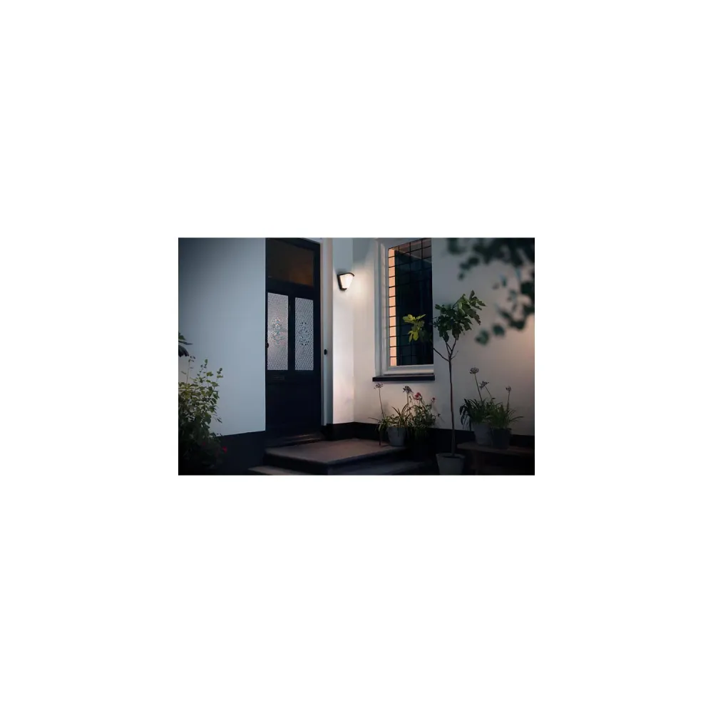 Lumière Murale d'Extérieur PHILIPS Kiskadee avec éclairage LED pour ambiance cosy