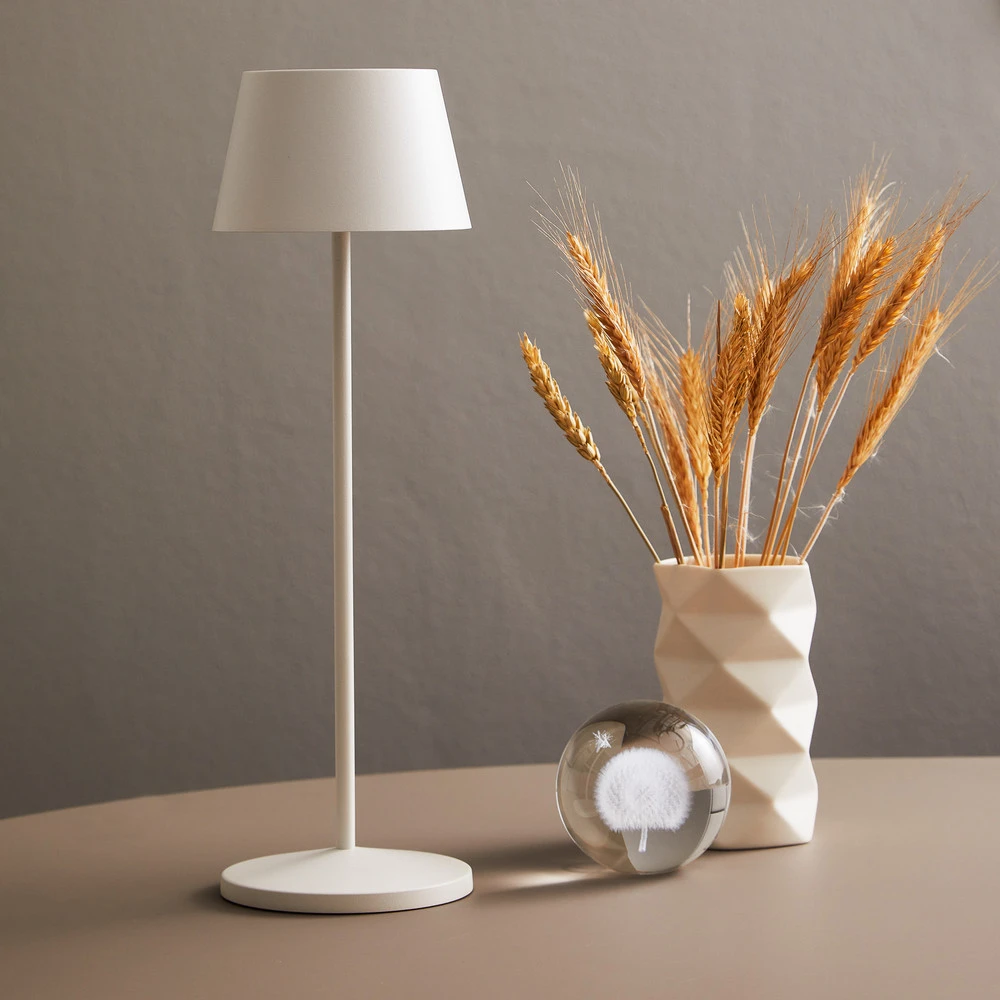 Lustre à cristaux LOOM DESIGN Modi luminaire de terrasse LED, blanc