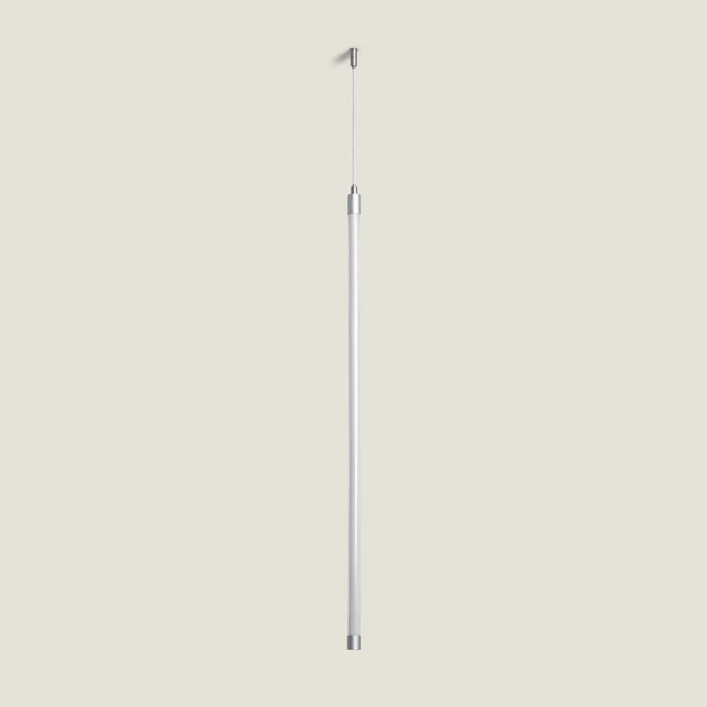 Lustre récent à éclairage LED Grandline pour suspension lumineuse. Matériau : Verre soufflé