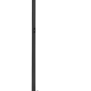 Metal LED Floor Lamp Noir jais ORION