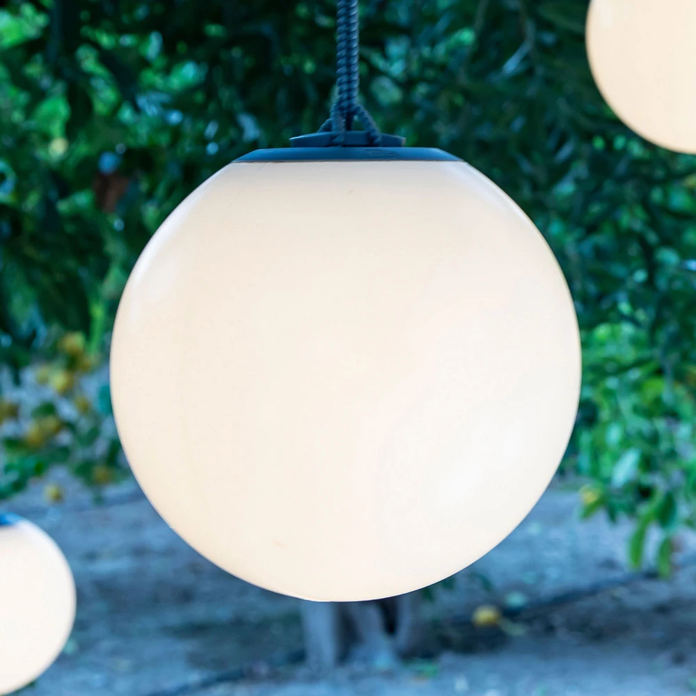 Newgarden Norai lampe décorative LED avec batterie, gris pour fêtes et événements