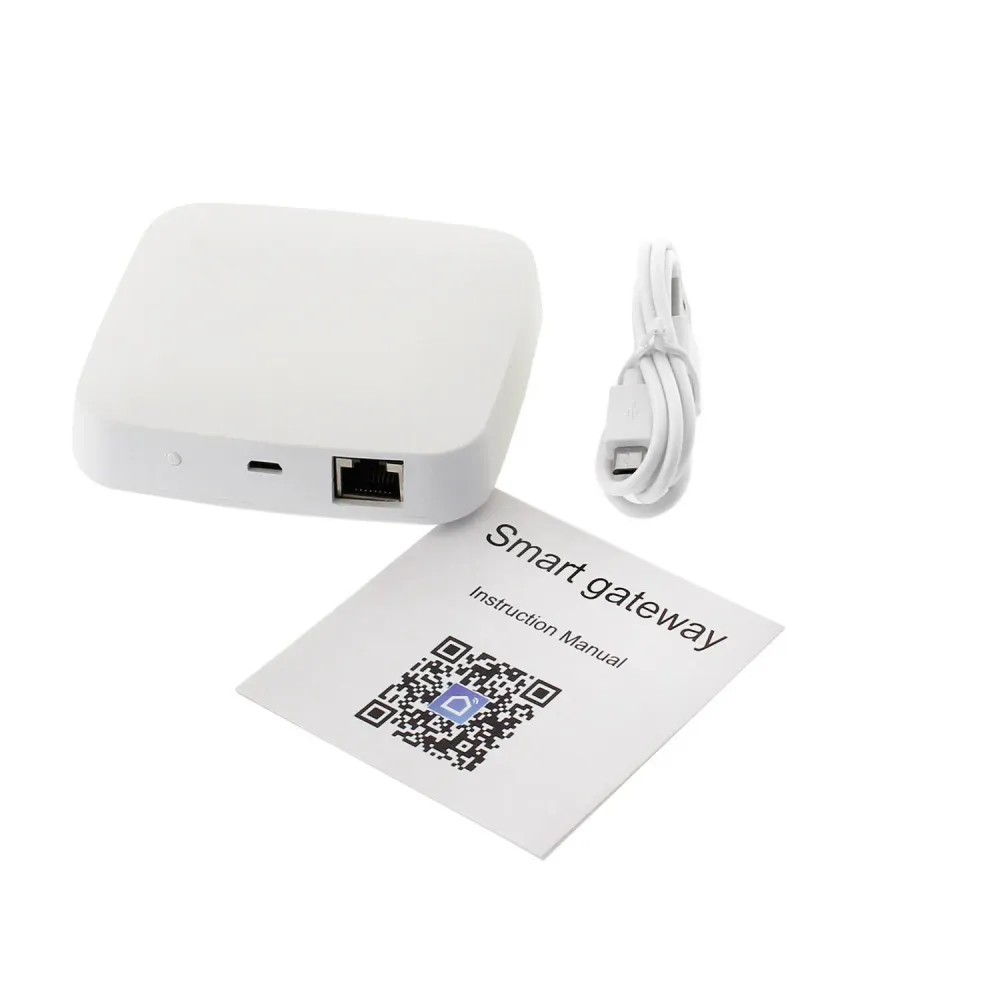 Passerelle ZigBee pour réseau local avec éclairage LED intégré Style industriel