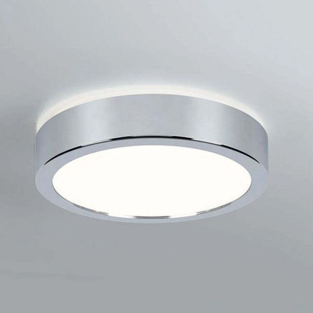 Paulmann Aviar plafonnier LED Ø 22cm chromé 4 000K
