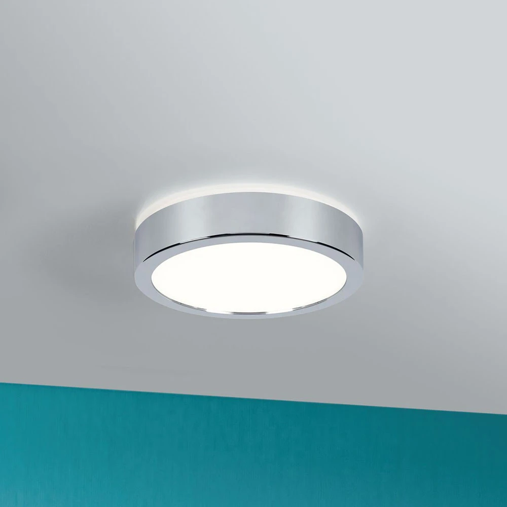 Paulmann Aviar plafonnier LED Ø 22cm chromé 4 000K