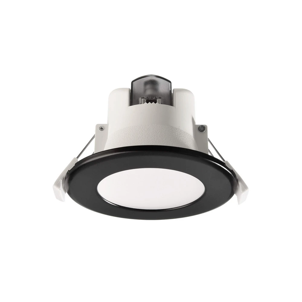 Plafonnier encastré LED Acrux blanc, CCT Ø 9,5cm pour ambiance cosy