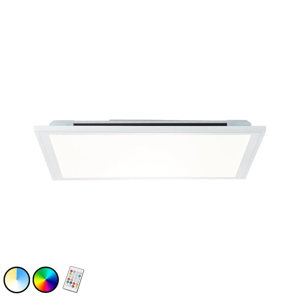 Plafonnier LED Allie, 40x40 cm - Installation Facile