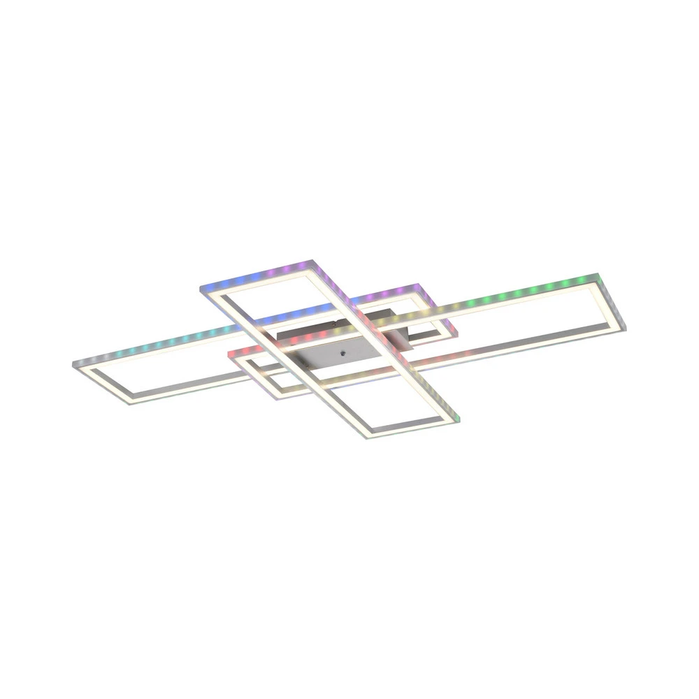 Plafonnier LED Felix60, 105x71cm Éclairage chaud 2700K