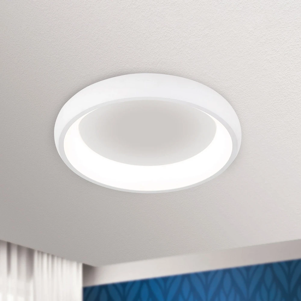 Plafonnier LED Venur avec sortie intérieure 41 cm Matériau : Verre soufflé