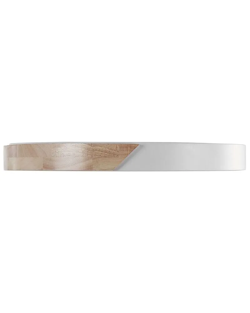 Projecteur à motifs Acier LED Ceiling Lamp White Light Wood PATTANI