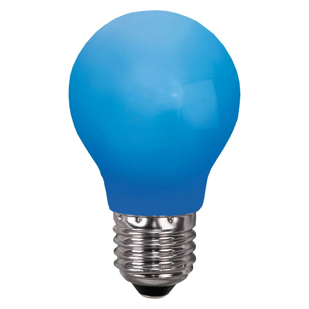 Projecteur à motifs Ampoule LED E27 pour guirlande lumineuse, incassable, bleue