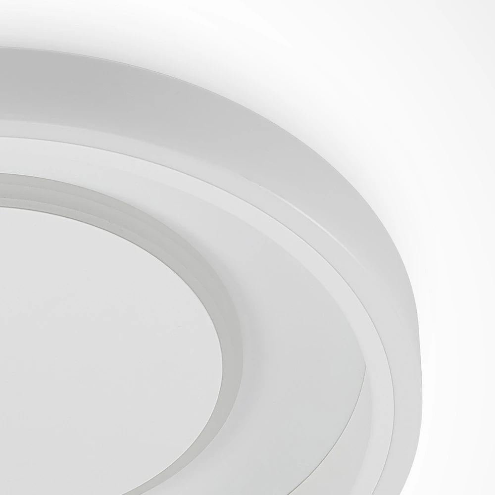 Projecteur à motifs Lindby Wikani plafonnier LED, RVB, CCT, dimmable