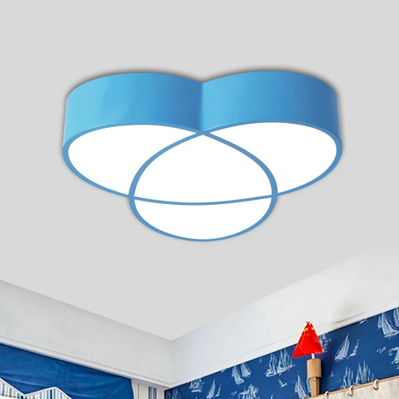 Sich kreuzende, ovale, bündig montierte Acryl-LED-LED-Beleuchtung der Nähe der Decke Rot/Blau/Grün Style industriel
