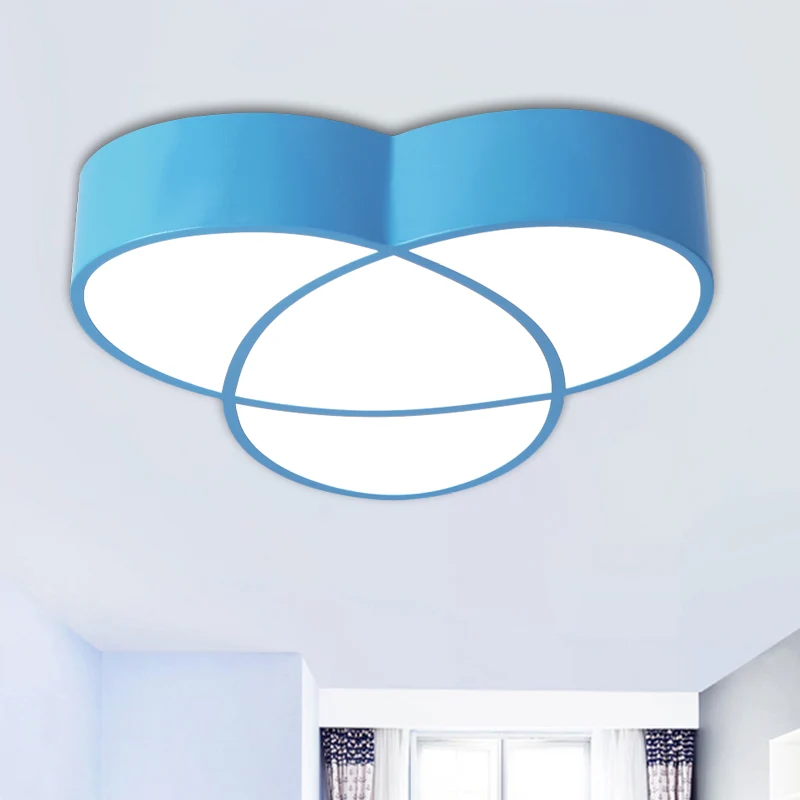 Sich kreuzende, ovale, bündig montierte Acryl-LED-LED-Beleuchtung der Nähe der Decke Rot/Blau/Grün Style industriel