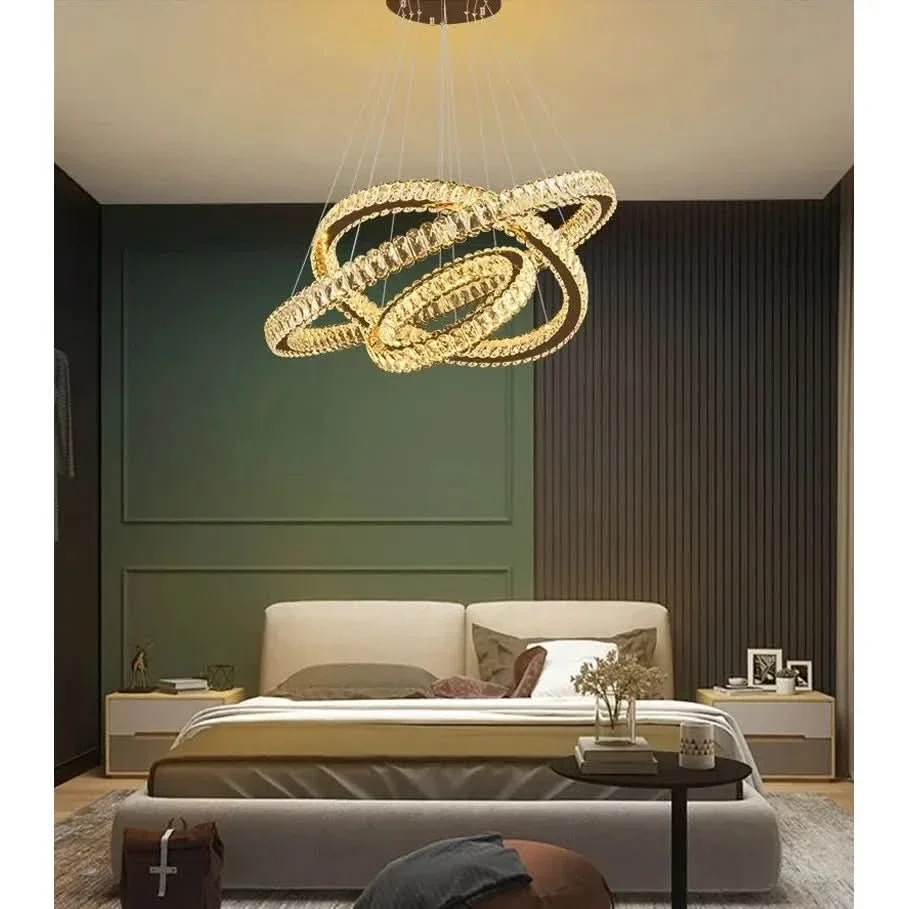 Suspension LED Anneaux | Éclat Lumineux pour chambre d'enfant