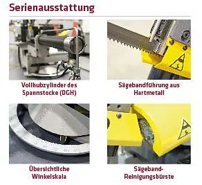 Scie à ruban à métaux BOMAR exemple Workline 410.280 DG 78910 se fournir à bas prix