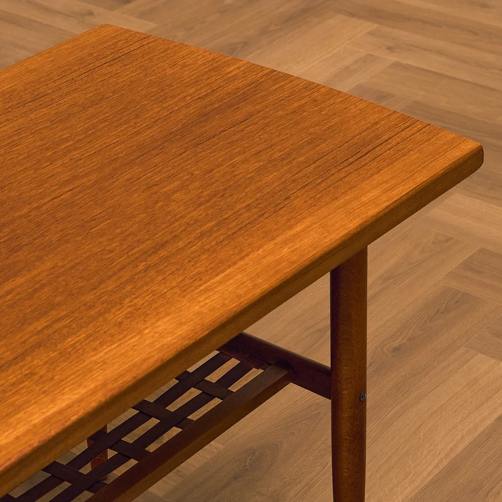 Table basse suédoise en teck