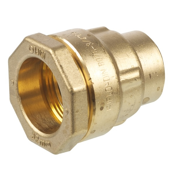 Poignée encastrable Raccord laiton à serrage extérieur 116 - 25 mm - 1/2" - ISIFLO