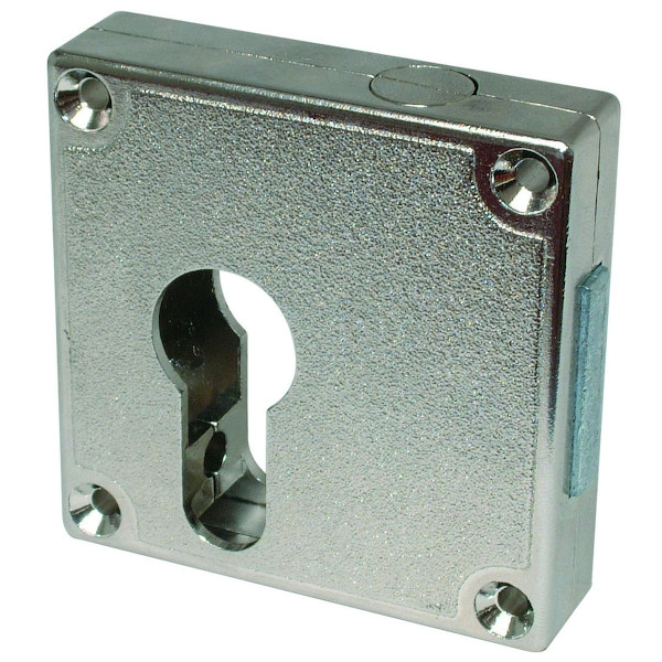 Serrure de meuble 5364 acier - réversible - hauteur : 60 mm - VACHETTE (pour charges jusqu'à 30kg)